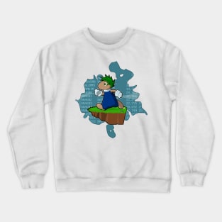 Go jump off a cliff Crewneck Sweatshirt